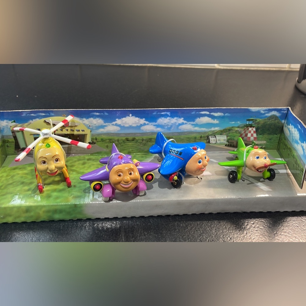 Jay Jay the jet plane die cast metal collection.